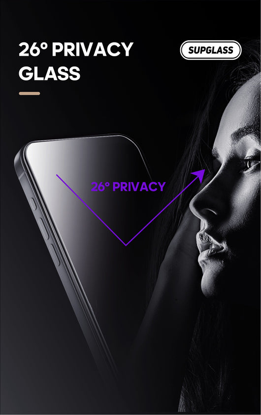 Protector de Pantalla Vidrio Templado Anti-Espías con Filtro de Privacidad - Image 23