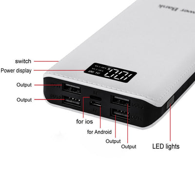 Batería Portátil de 4 Puertos USB - Image 8