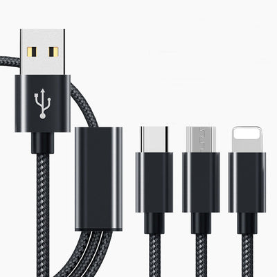 Cable de Carga Tres en Uno - Compatible Universal - Image 9