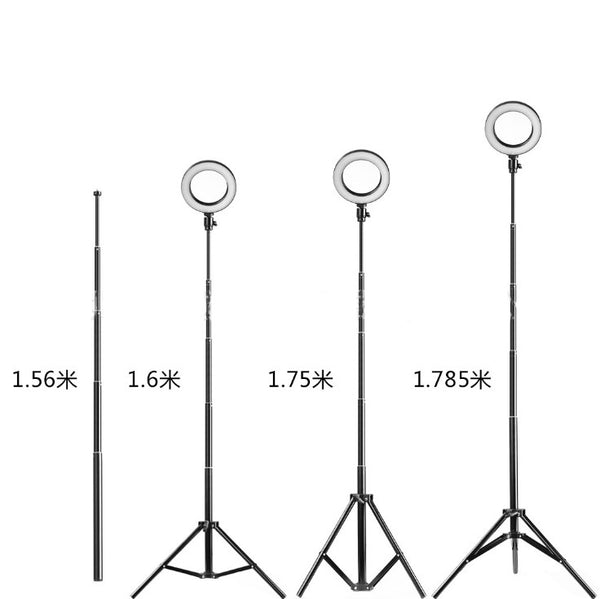 Kit de Luz Ring LED con Trípode y Soporte para iPhone y Dispositivos Apple