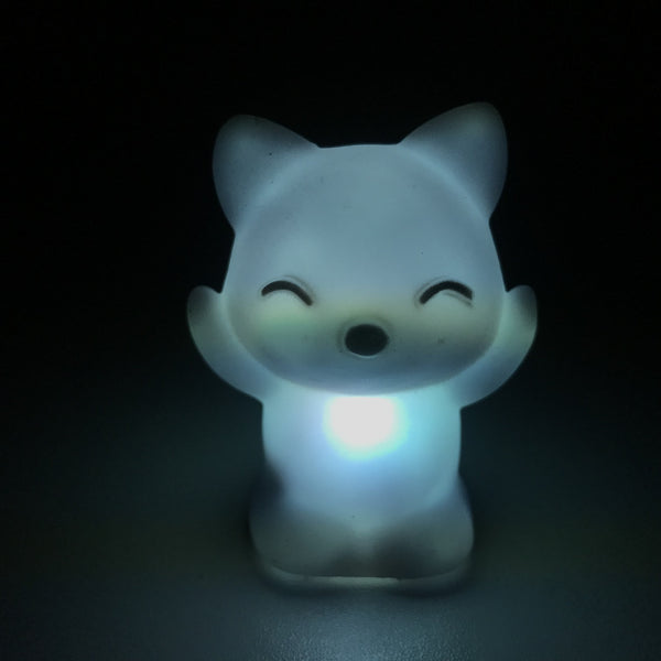 Lámpara Nocturna LED Zorro 7 Colores - Luz de Noche Decorativa para Dormitorio