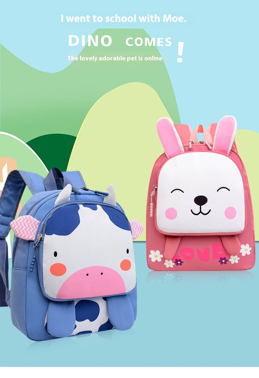 Mochila Escolar Infantil Animales Macaron - Diseño Adorable y Funcional - Image 22