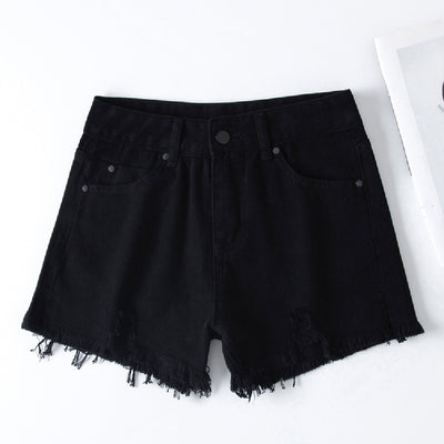 Shorts de Mezclilla Negra para Mujer - Image 8