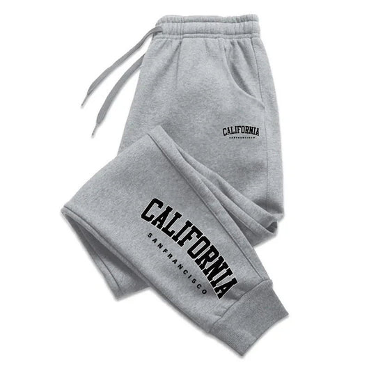 Pantalones Deportivos Cálidos con Puño Ajustable en Tobillo - Image 14