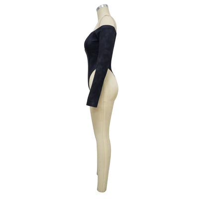 Enterizo Elegante Hombros Descubiertos con Cintura Descubierta - Image 11