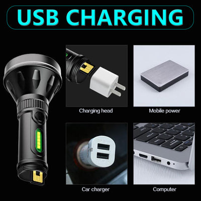 Linterna LED Recargable Portátil para el Hogar - Image 9