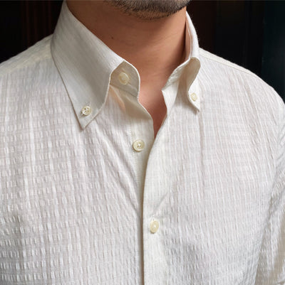 Camisa Retro Transpirable Resistente a Arrugas Estilo Italiano - Image 3