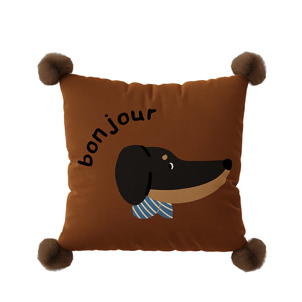 Cojín Decorativo Retro Premium para Mascotas - Estilo Vintage - Image 3