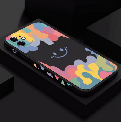Funda Protectora de Silicona con Diseño Acuarela para Teléfono - Image 5