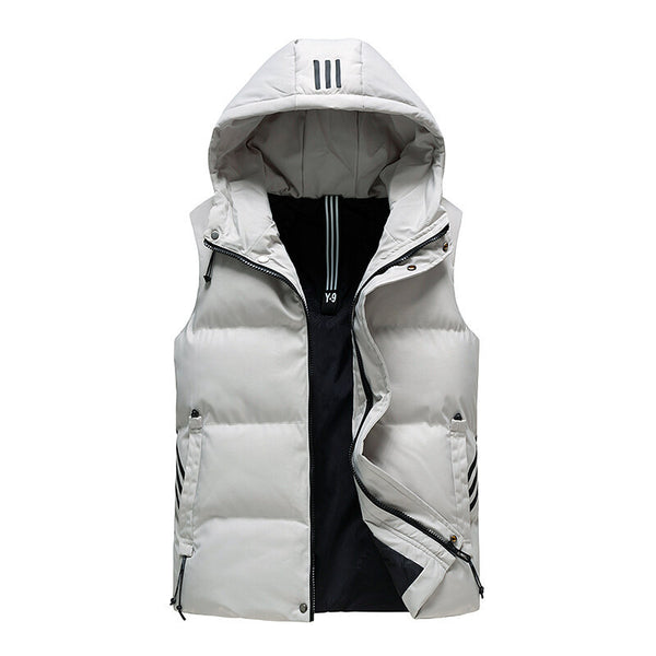 Chaqueta de Invierno Acolchada 2 en 1 para Hombre