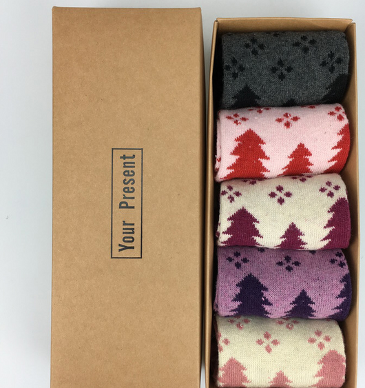 Calcetines Navideños de Algodón para Mujer - Diseño Festivo y Cómodo - Image 16