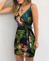 Vestido Estampado con Tirantes Ajustables - Image 8