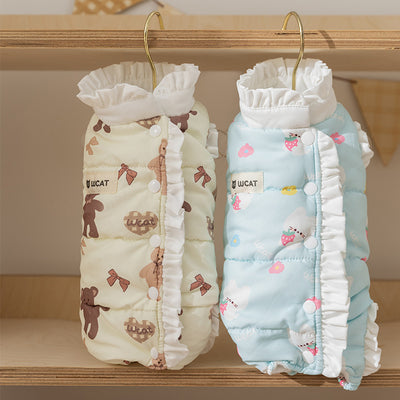 Abrigo Térmico de Forro Polar para Perros Pequeños y Gatos - Ropa de Invierno - Image 10