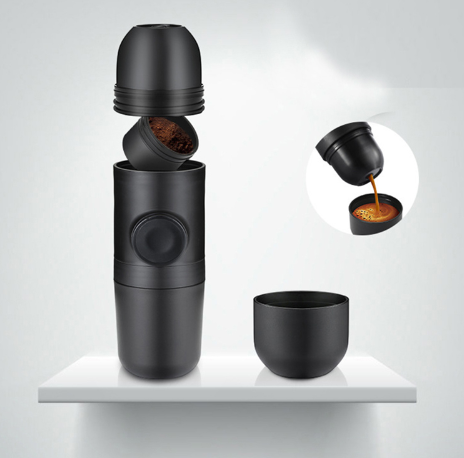 Cafetera Portátil Compacta de Viaje
