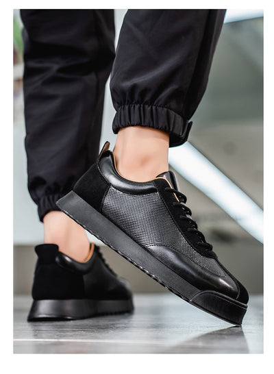 Zapatos de Cuero Negros Casuales para Trabajo - Image 16