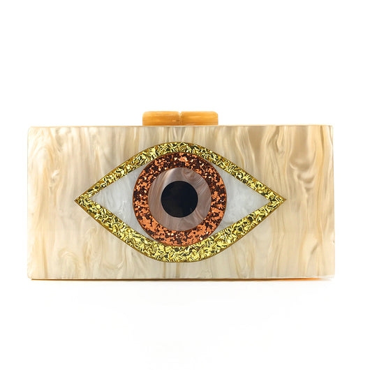 Bolso de Fiesta Acrílico con Diseño de Ojos - Image 11