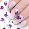 Calcomanías de Uñas Mariposas y Flores - Transfers de Agua para Decoración de Manicura