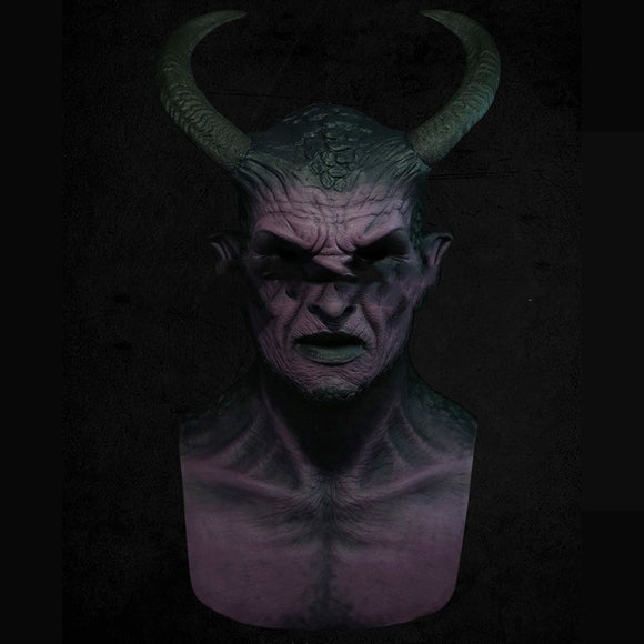 Máscara Demonio Completa - Accesorios para Fiesta de Bola Demoniaca