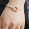Pulsera de Plata 925 con Cierre de Diseño de Marca Premium