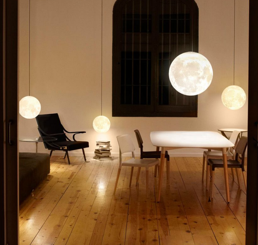 Lámpara Colgante Moderna de Diseño 3D para Dormitorio y Restaurante - Image 4