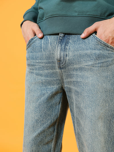 Jeans Cropped Lavados para Hombre - Image 2