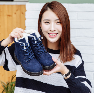 Botas de Nieve para Mujer Talla Grande con Forro de Felpa Artificial - Image 8