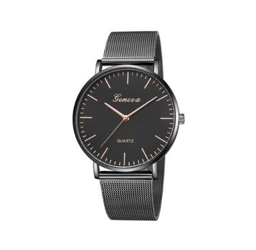 Reloj de Pulsera GENEVA Clásico para Hombre y Mujer - Acero Inoxidable Cuarzo - Image 24