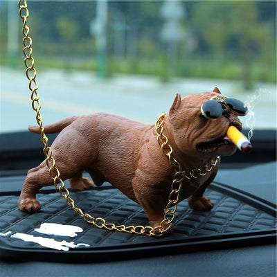 Decoración de Bulldog para Auto