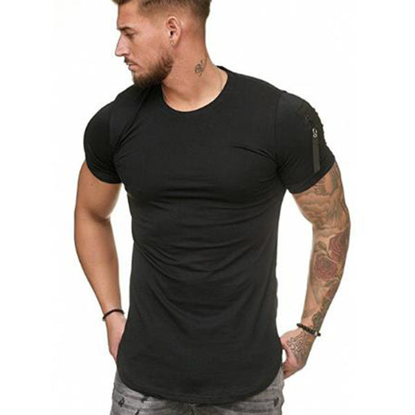 Camisetas Manga Corta Hombre Colores Lisos - Image 11
