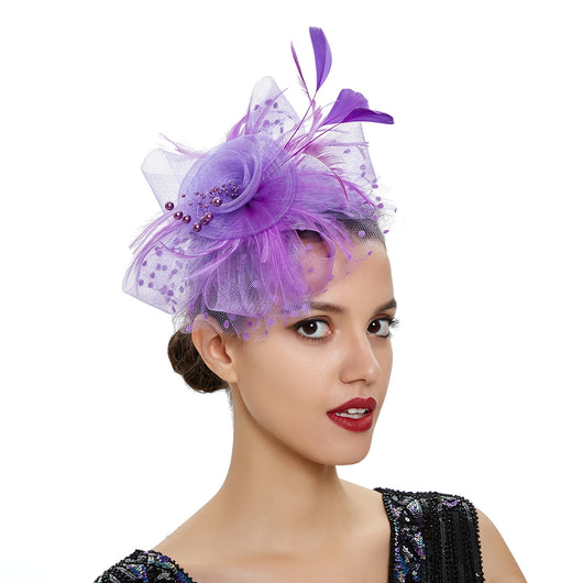 Diadema de Novia Elegante con Malla Billycock - Image 47