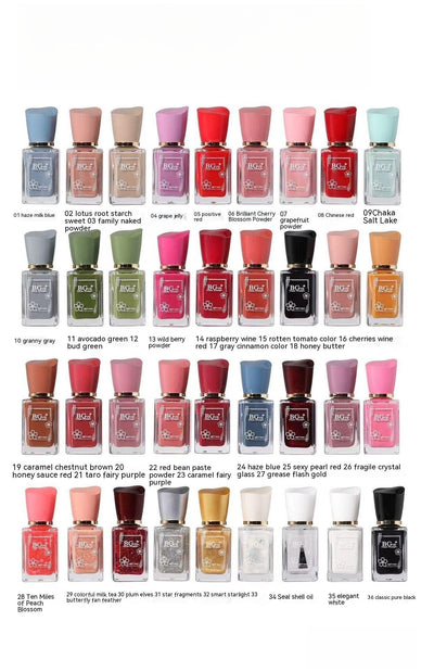 Esmalte de Uñas Micro Adhesivo Gris Azulado - Secado Rápido sin Horneado 14ml - Image 38