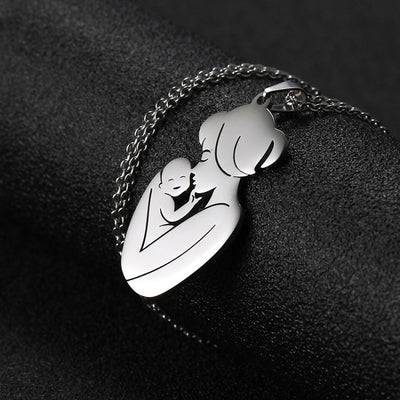 Dije Collar Mamá - Pendiente de Amor Familiar - Image 2