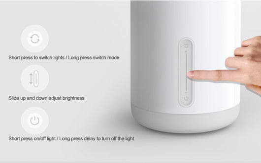 Lámpara Inteligente Xiaomi Bedside 2 - Control por Voz y App - Image 4