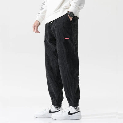 Pantalones Casuales Sueltos Estilo Hong Kong para Hombre - Image 10