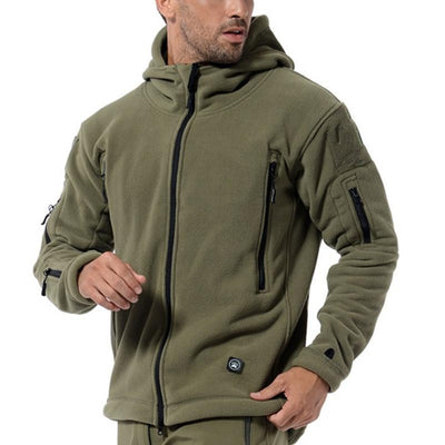 Chaqueta Táctica Térmica Militar para Hombre - Abrigo Fleece Invierno