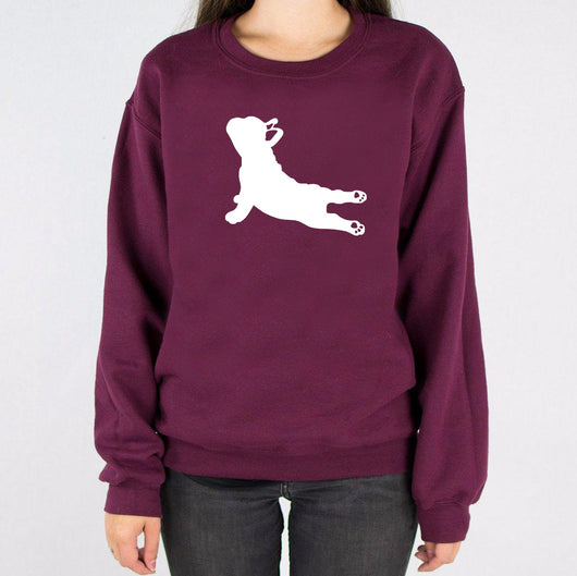 Sudadera French Bulldog en Pose de Yoga - Image 3