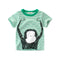 Playera Infantil de Rayas para Niño - Manga Corta Cómoda y Fresca