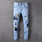 Pantalones Skinny Rotos con Estilo Urbano
