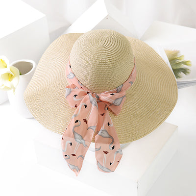 Sombrero de Paja con Cintas de Gasa - Image 18