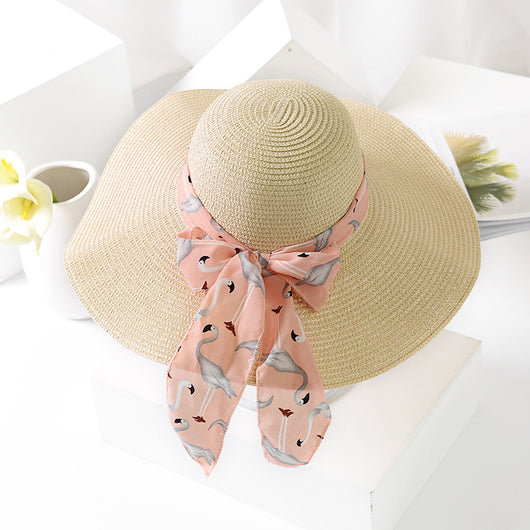 Sombrero de Paja con Cintas de Gasa - Image 18