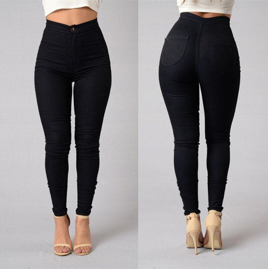 Jeans Skinny Elásticos Casuales para Mujer - Image 21