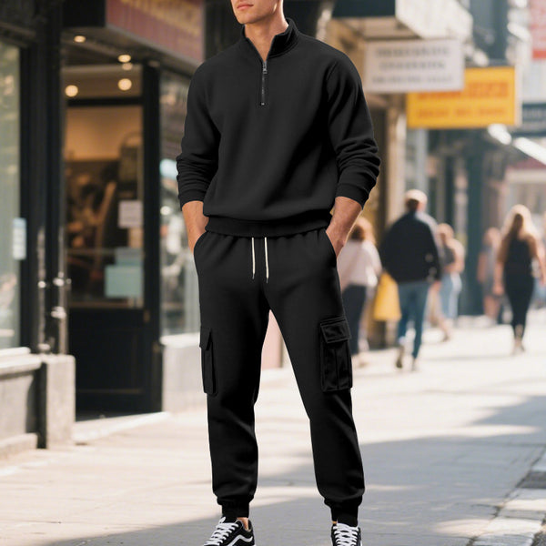 Pantalones Deportivos Térmicos con Forro Polar y Cierre