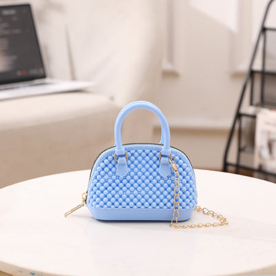 Bolso Transparente Estilo Coreano con Detalles Calados - Image 9