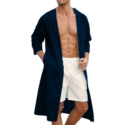 Camisa Casual Holgada para Hombre Talla Grande