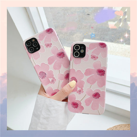 Funda para Teléfono con Diseño Floral Rosa - Image 3