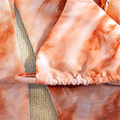 Bikini Tie-Dye Malla Europeo Americano - Image 11