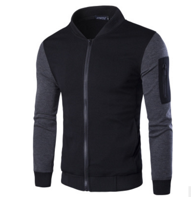 Chaqueta de Hombre con Mangas Patchwork - Image 4