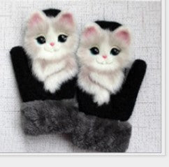 Manoplas Cálidas con Diseño de Animales para Otoño e Invierno - Image 11