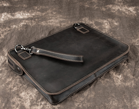 Bolso de Cuero para Hombre - Cartera Profesional de Hombro - Image 3