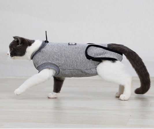 Traje de Recuperación Quirúrgica para Gatos - Protección Estéril Antiácaros - Image 2